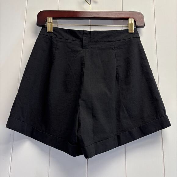 Lulus Womens Classic High Rise Cuffed Dress Short Shorts Size XS Preppy Chic - Picture 2 of 6